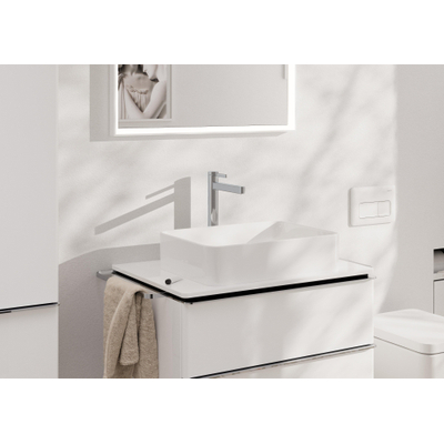 Hansgrohe Finoris eengreeps wastafelmengkraan 260 CoolStart voor waskom met Push Open afvoer chroom