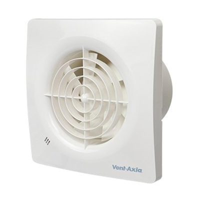 Vent-axia supra ventilateur de salle de bains 100 t avec minuterie réglable 97 m3/h blanc