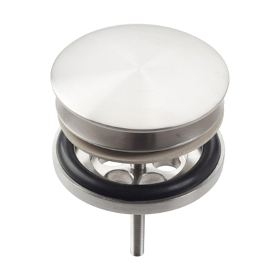 Clou Pollux bonde avec capuchon de recouvrement non obturable inox brossé