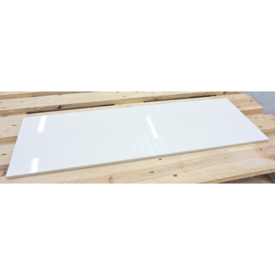 Terravito Gidoro wandtegel - 40x120cm - 11mm - gerectificeerd - Wit glans
