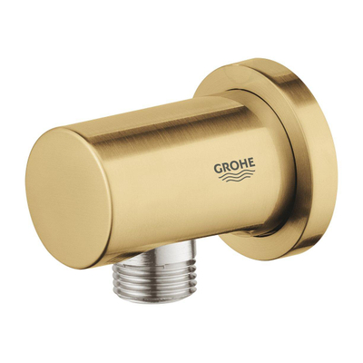 GROHE Rainshower Coude mural - rosace ronde - brushed cool sunrise