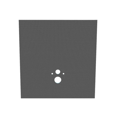 Aloni WC Bouw/Isolatieplaat voor inbouwreservoir - 120x130x2cm - waterdicht - V-Board Xps - grijs
