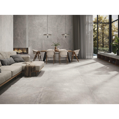 Baldocer Cerámica Concept wand- en vloertegel - 120x120cm - 9mm - gerectificeerd - Licht Grijs