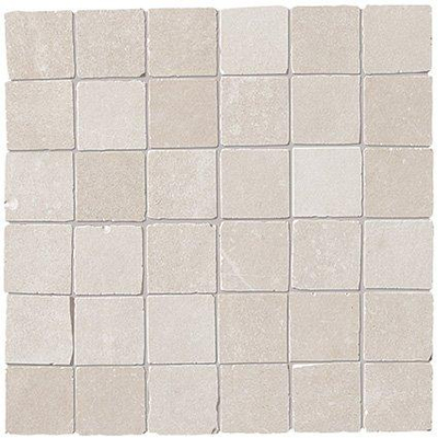 Fap Ceramiche Maku wand- en vloertegel - 30x30cm - Natuursteen look - Light mat (wit)