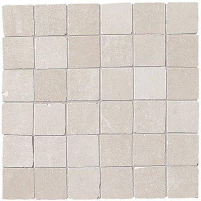 Terravito Ellino wand- en vloertegel - 30x30cm - Natuursteen look - Light mat (wit)