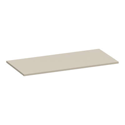 BRAUER Ocean Slim topblad - 100x46x2cm - mat beige