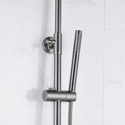 Fortifura Calvi Thermostatische Regendouche (compleet) - Geborsteld Gunmetal PVD - licht beschadigd - OUTLET UDEN