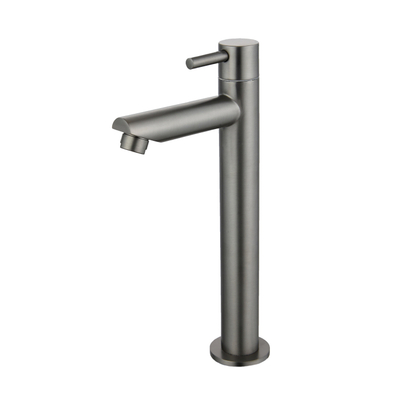 Fortifura Calvi Fonteinkraan - 23cm - verhoogd - opbouw - gunmetal