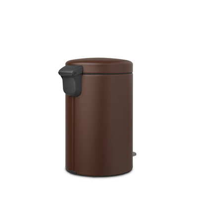 Brabantia NewIcon Pedaalemmer - 12 liter - kunststof binnenemmer - mineral cosy brown