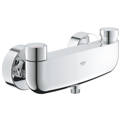 Grohe Eurosmart Cosmopolitan T Douchekraan - zelfsluitend - met koppelingen - met menging - looptijd 15 sec. - chroom