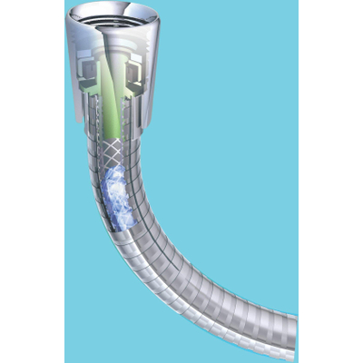 Hansgrohe Isiflex Doucheslang - 125 cm - geborsteld zwart chroom