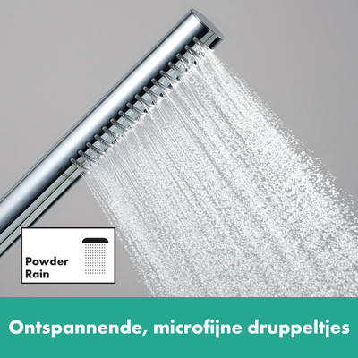 Hansgrohe Tecturis s Eengreeps badmengkraan vloermontage - vrijstaand - hoogglans chroom