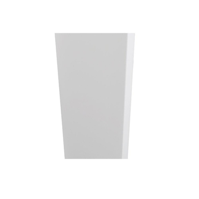 Sanicare Denso Radiateur électrique - 180x40cm - 948W - design - thermostat - noir - en bas à droite - blanc mat