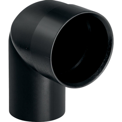 Geberit afvoer PE - fitting - afvoerbocht - 90 graden - met mof - voor reukafsluiter - 40X46