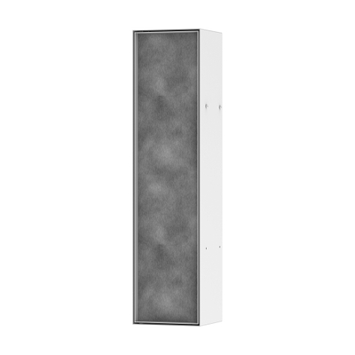 Hansgrohe XtraStoris Rock Porte-brosse WC - tablette - porte carrelable - blanc mat