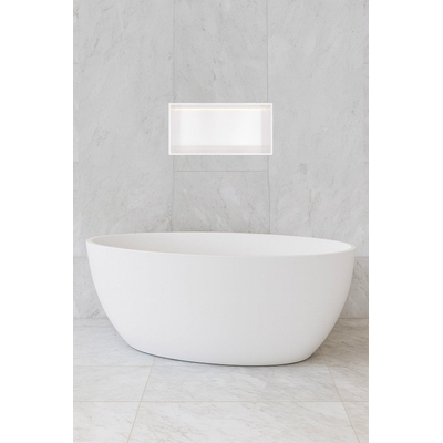 Hotbath &MORE Inbouwbox of inbouwnis - 30x60x10 - met LED - IP44 - mat wit