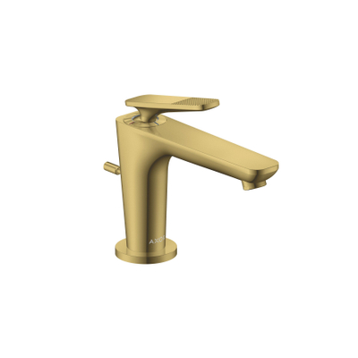 Hansgrohe Axor Citterio C 1-gats toiletkraan 90 coolstart m. pop-up trekwaste en cubic cutvoorsprong 12.8cm - polished gold optic