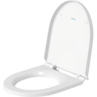 Duravit DuraStyle Basic set de WC au sol à fond creux sans rebord de rinçage 37x48cm avec abattant de WC à fermeture douce blanc