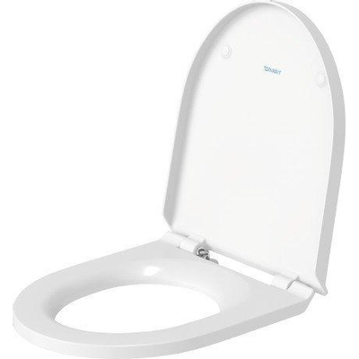 Duravit Durastyle kit de toilettes de base debout à fond creux sans rebord 37x48cm avec abattant softclose blanc
