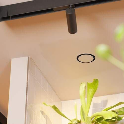 NoShow ventilateur de ventilation - encastrable - diamètre 10cm - alimentation et extraction - blanc