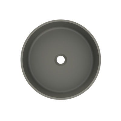 Arcqua Case vasque à poser ronde 40 béton mat