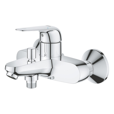 GROHE EuroPro Badmengkraan - opbouw - eengreeps - met omstel - chroom