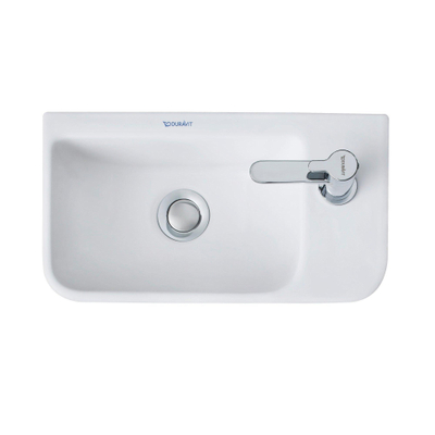 Duravit Starck Me lave-mains 1 trou de robinet à droite 40x22cm blanc mat