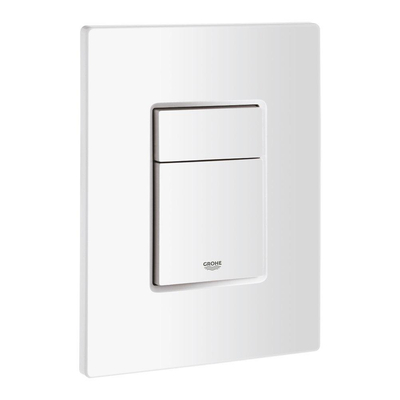 Grohe Skate Cosmopolitan Bedieningsplaat - dualflush - horizontaal/verticaal - kunststof - alpine wit