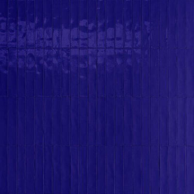 SAMPLE Marazzi Luz Carrelage de sol et mural - 5X30cm - 10mm - Rectangulaire - Cobalto Brillant