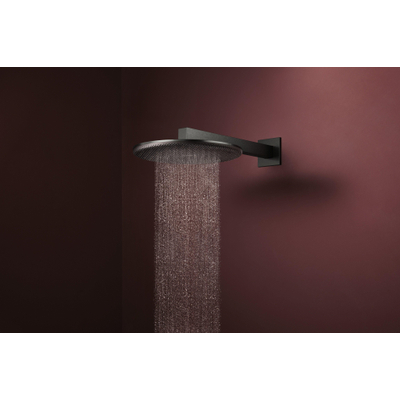 Hansgrohe Raindance alive S - hoofddouche 300 - 2jet wand - geborsteld zwart chroom (antraciet)