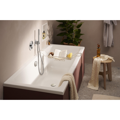 Hansgrohe Ecostat comfort s Inbouw - thermostaat - 2 functie - hoogglans chroom
