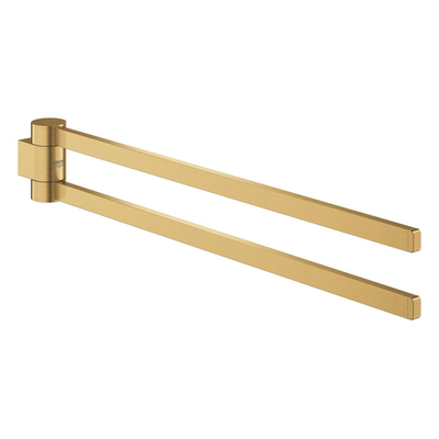 Grohe Selection Handdoekhouder - 40cm - dubbel - draaibaar - brushed cool sunrise (goud)