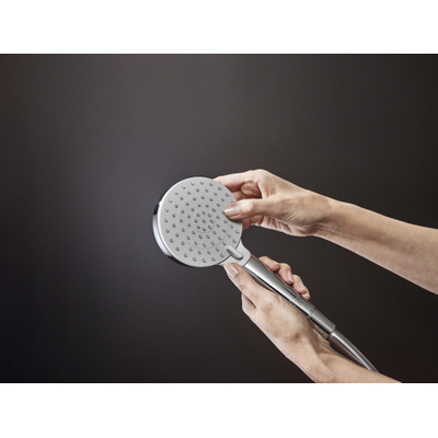 Hansgrohe Vernis Blend badkraan 2-gats badrand - met docuheset - hoogglans chroom