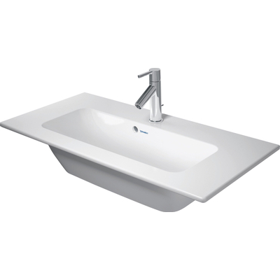 Duravit Me by starck lavabo 83x40cm 1 trou de robinet trop-plein blanc
