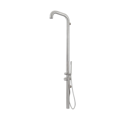 FugaFlow Eccelente Sobrado Badkamer Original Buitendouche - RVS 316 - handdouche - wandmodel - geborsteld RVS