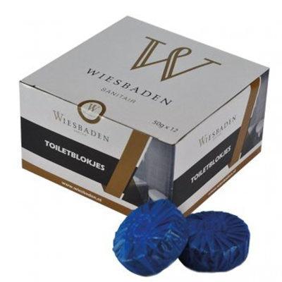 Wiesbaden set à 12 stuks toiletblokjes blauw tbv Geberit OUTLETSTORE