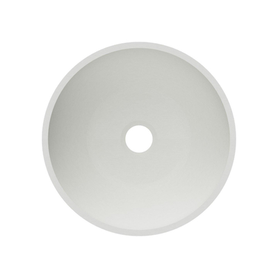 Arcqua Prince vasque à poser 38cm marbre de synthèse blanc mat