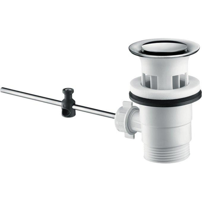 Hansgrohe raccord d'évacuation 1 1/4 sans siphon chrome