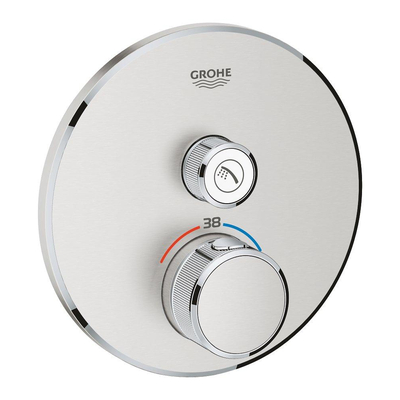 Grohe Grohtherm SmartControl Inbouw Douchekraan - thermostatisch - Supersteel (RVS)