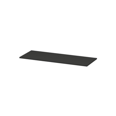 INK Topdeck Wastafelblad - 120x45x2cm - tbv onderkast - MDF lak - Mat Antrachiet