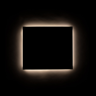 Saniclass Squared spiegel – 80x70 cm – indirecte LED rondom – spiegelverwarming – Aluminium mat