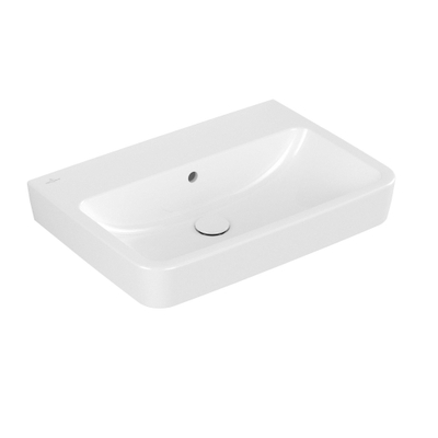 Villeroy & Boch O.novo Lavabo 65x17.5x13.5cm sans trou de robinet Blanc Alpin