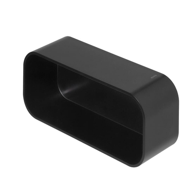 Tiger 2 Store Étagère murale/Panier de douche 25 cm Noir