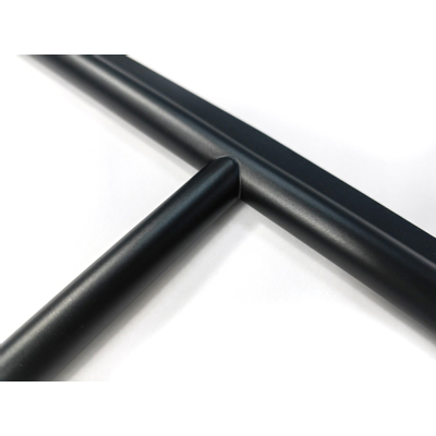 Saniclass Dual Glaswisser - inclusief haak - mat zwart