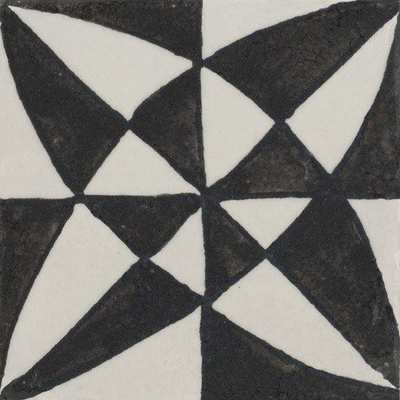 Ceralto Ricordo Marmo Vloertegel - 15x15cm - 10mm - glans - NERO