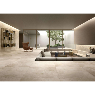 Ceralto Briano Accent Carreau de sol - 100x100cm - 6.0mm - rectifié - Noble beige
