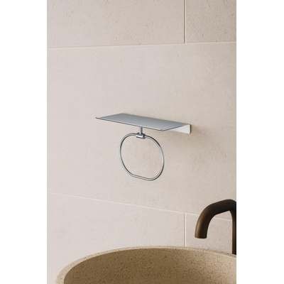 Hotbath &MORE Handdoekring - voor planchet serie - RVS 316