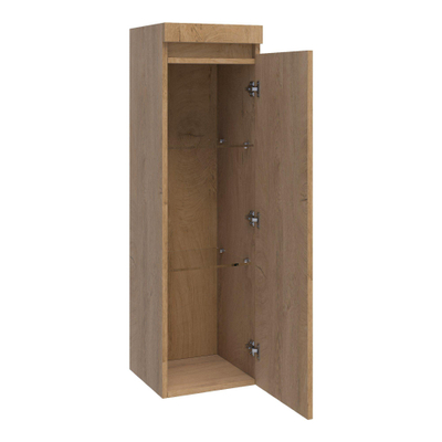 BRAUER Joy badkamerkast - 120x35x35cm - met 1 deur greeploos rechtsdraaiend Forest Tan