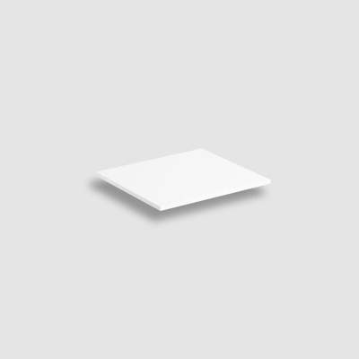 Clou Frame tablette 46,8x42cm tablette encastrée Aluite blanc