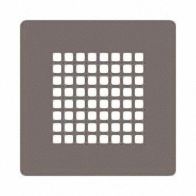 Xenz Soft bonde de receveur de douche avec couvercle carré blanc mat